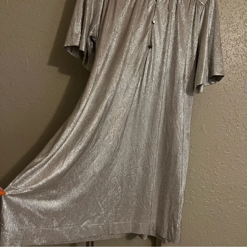NWT Anthropologie Sabina Musayev Mercury Shirtdress Size Medium - Picture 4 of 6